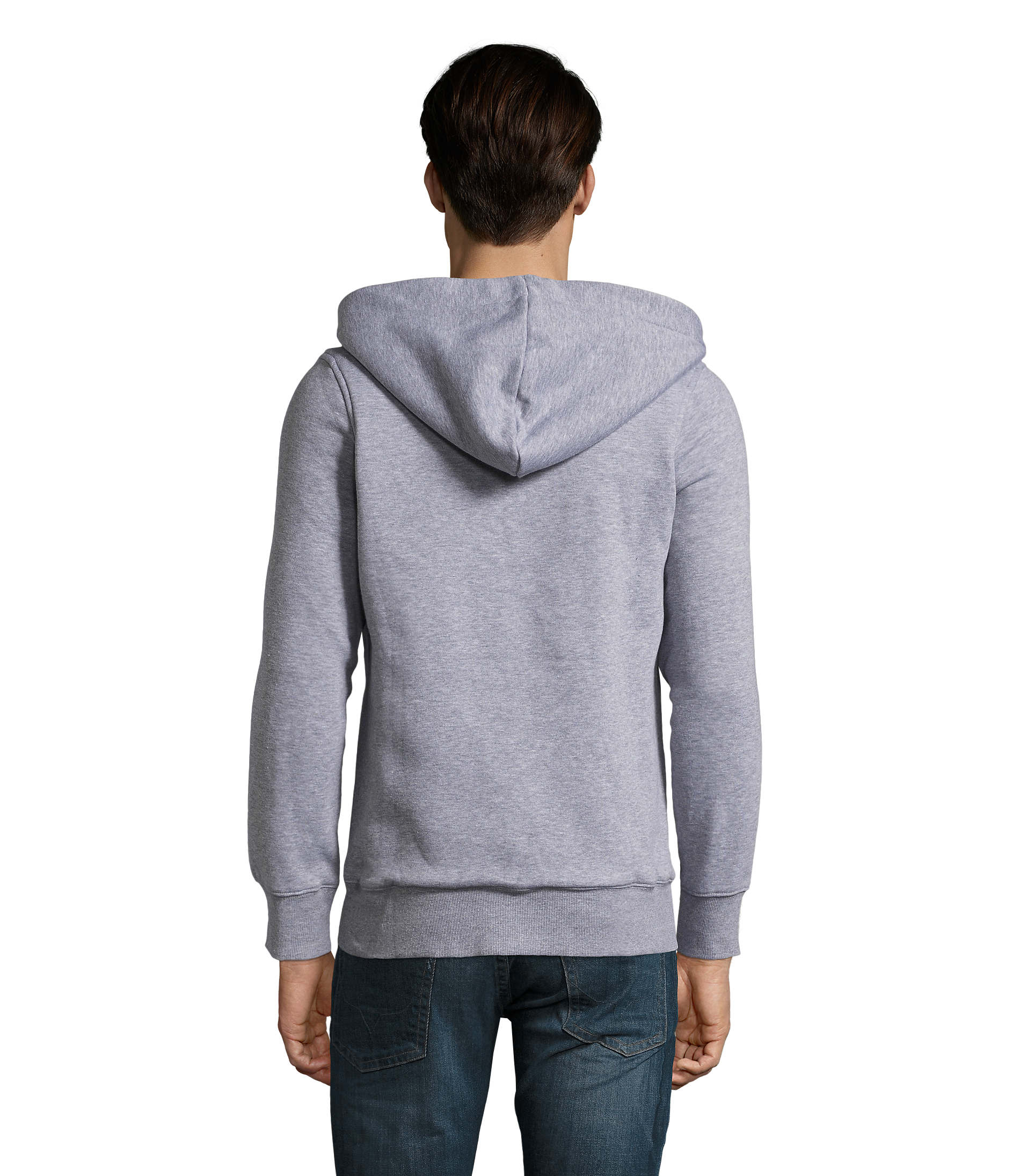 Sudadera con cremallera unisex estilo